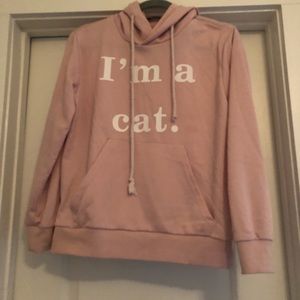 “I’m a cat” hoodie